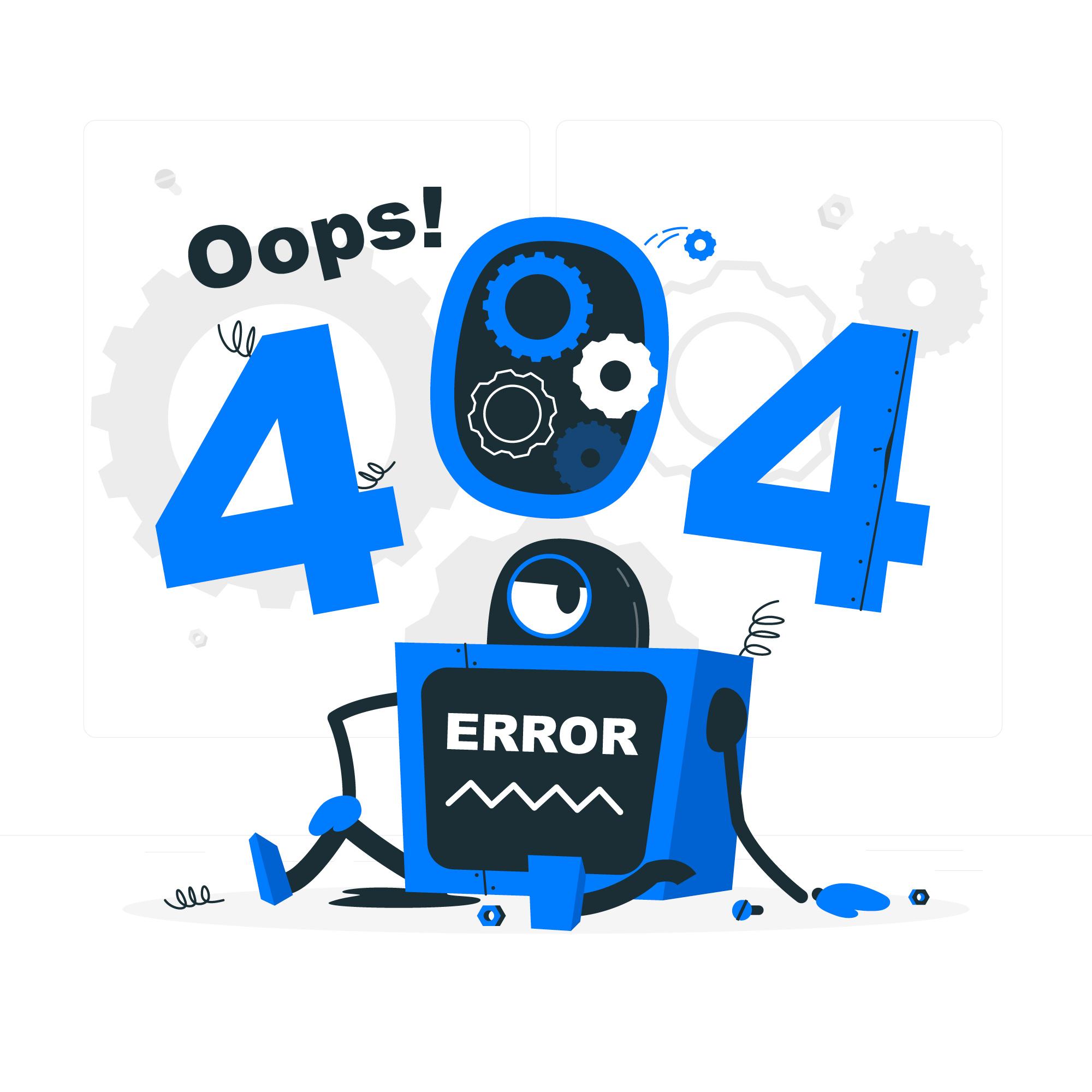 error page